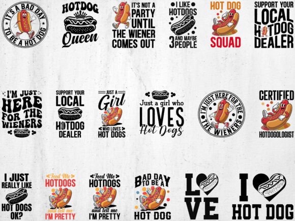 18 Hot Dog Svg Bundle Review