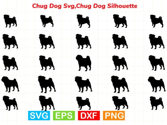 Chug Dog Svg, Chug Dog Silhouette