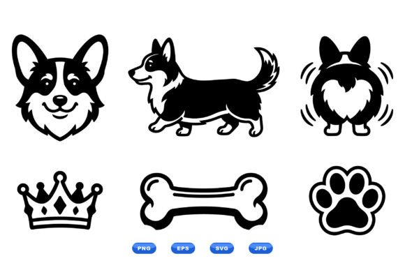 Corgi Dog SVG Icon Pack Review