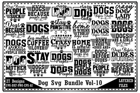 Dog Svg Bundle Vol-10