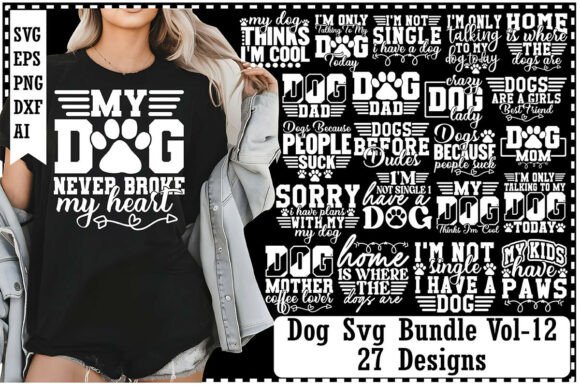 Dog Svg Bundle Vol-12