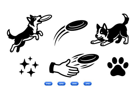 Frisbee Dog SVG Pack Review