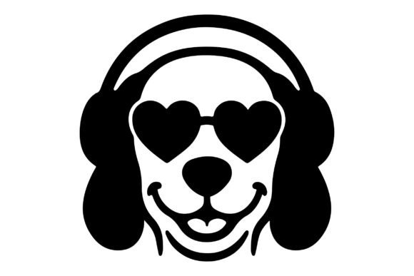 Funny Beagle Dog SVG PNG Clipart Vector
