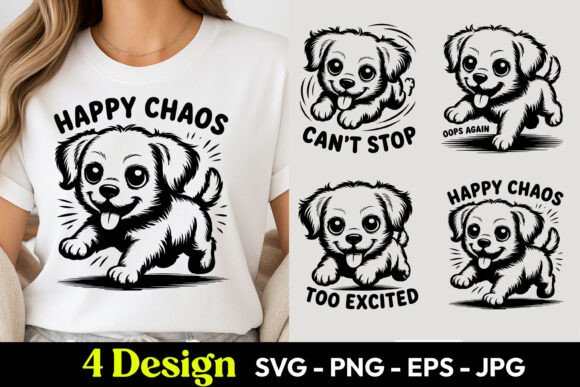 Happy Chaos Dog SVG PNG Review