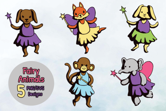 Magical Animal Fairies Bundle