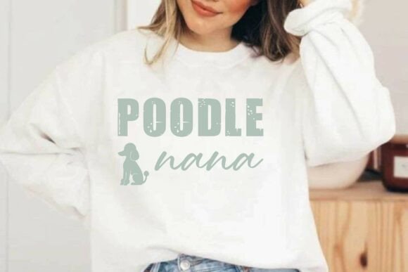 Poodle Nana SVG, Poodle SVG, Dog SVG PNG
