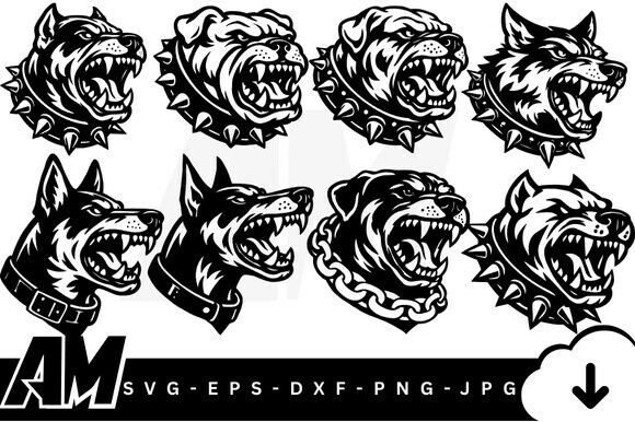 Professional Guard Dog SVG Bundle