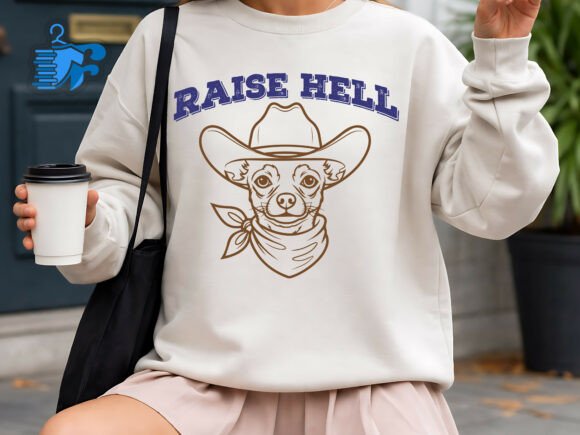 Raise Hell Cowboy Dog SVG Review