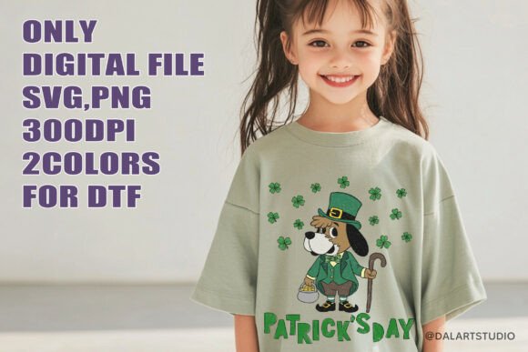 St.Patrick’s Day Leprechaun Dog Design